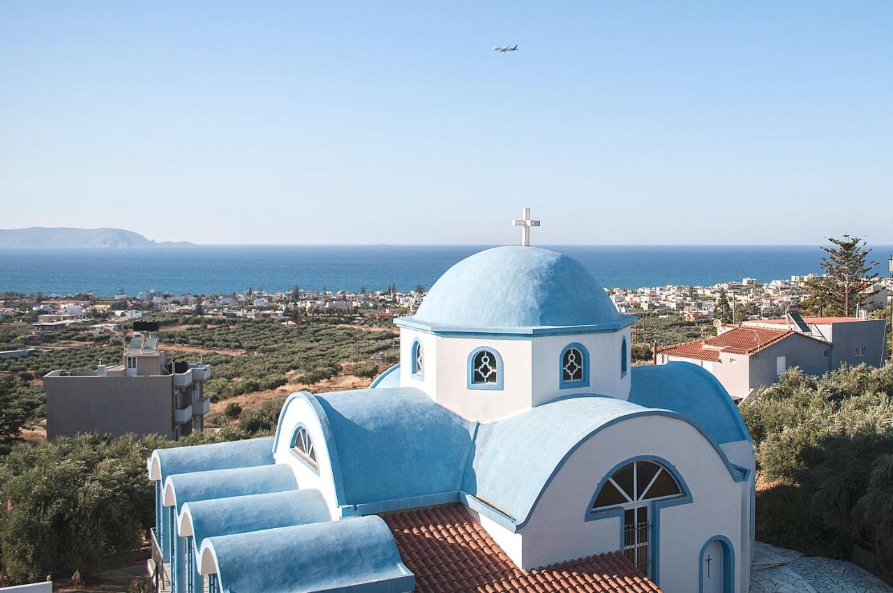Adorable Country House With Sea & Church View! Kokkini Hani Zewnętrze zdjęcie